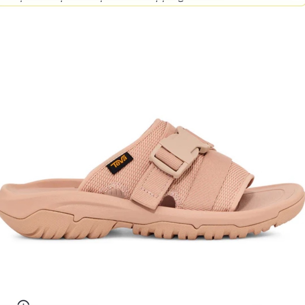 Teva - women’s Hurricane Verge slide sandals slip on open toe shoes nude SZ 6 - Picture 4 of 11